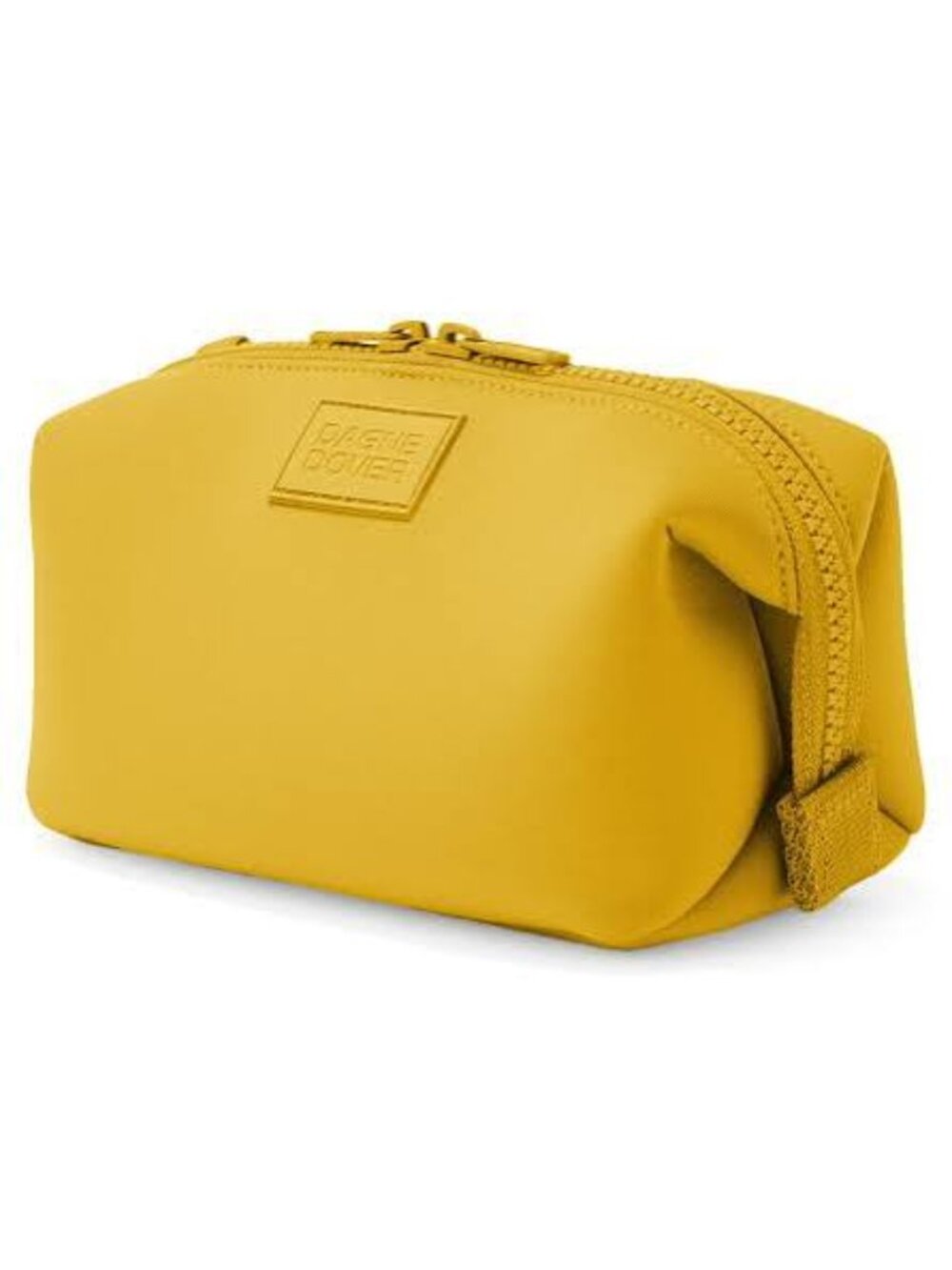 Dagne Dover Hunter Neoprene Toiletry Bag - Large / Ochre (mustard yellow)